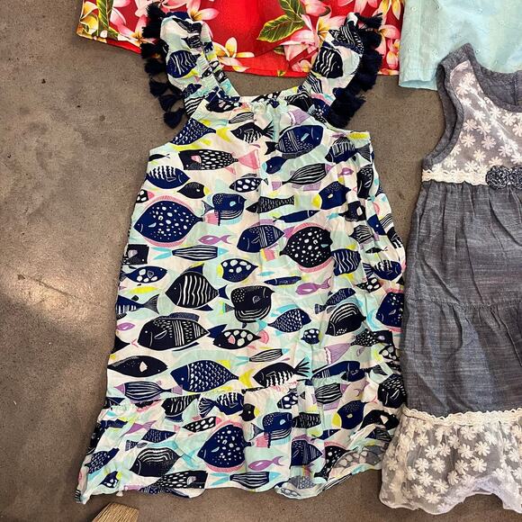 Lydia Jane Cat Jack Kala Hawaii Lemon Kiss toddler girls 4T Dress bundle 4 set - Picture 3 of 9